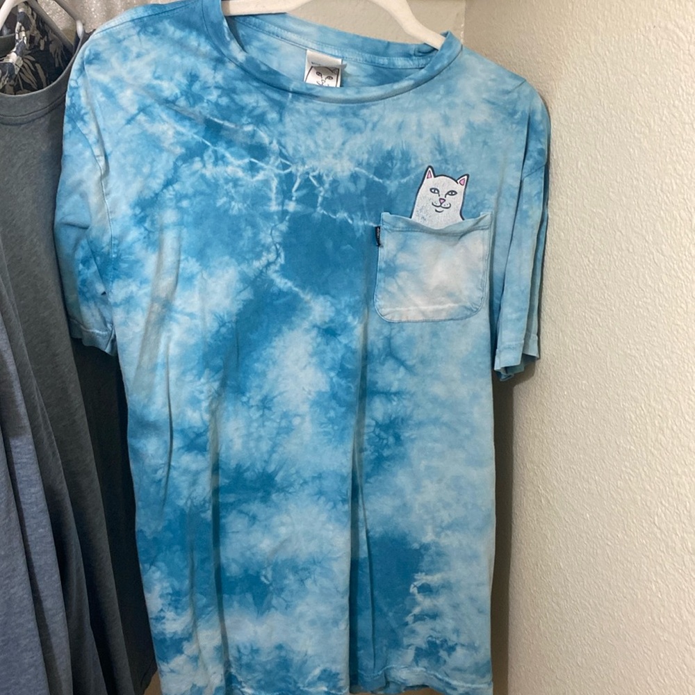 RipnDip blue tie dye T-shirt “L”